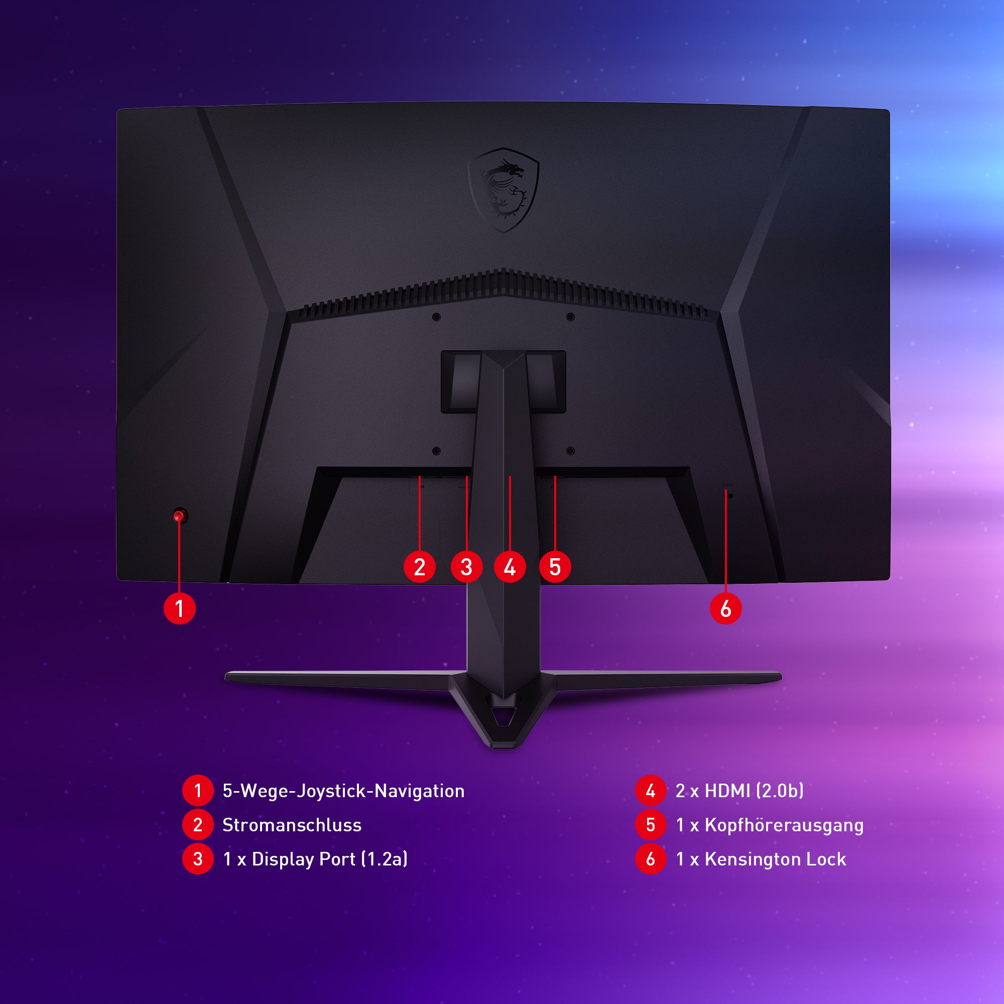  alStuff.se   MSI G32CQ4DE E2 platta pc-skärmar 80 cm (31.5") 2560 x 1440 pixlar Wide Quad HD LCD Svart MSI G32CQ4DE E2 47190