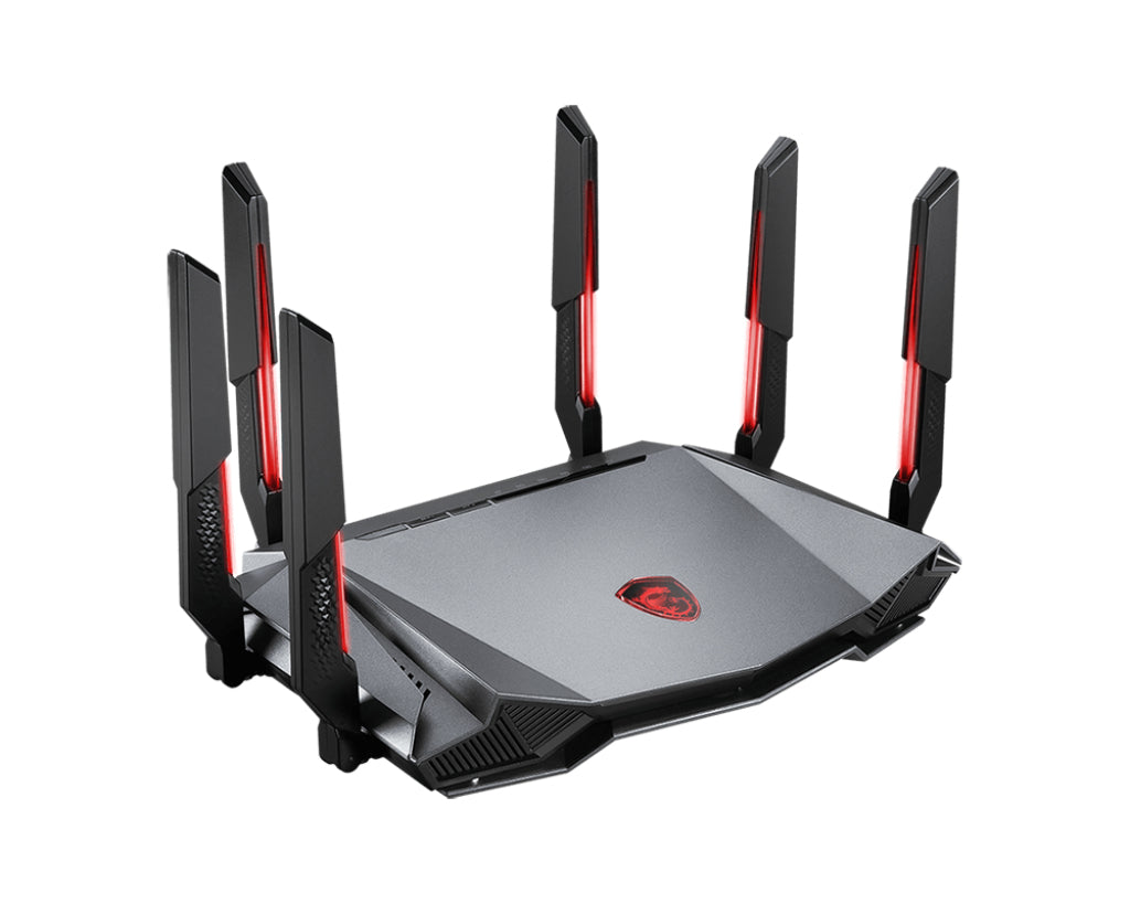  ND www.electricalstuff.se ElectricalStuff.se   MSI RADIX AXE6600 WIFI 6E TRI-BAND trådlös router Gigabit Ethernet Dual-band 