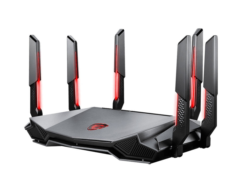  www.electricalstuff.se ElectricalStuff.se   MSI RADIX AXE6600 WIFI 6E TRI-BAND trådlös router Gigabit Ethernet Dual-band (2,