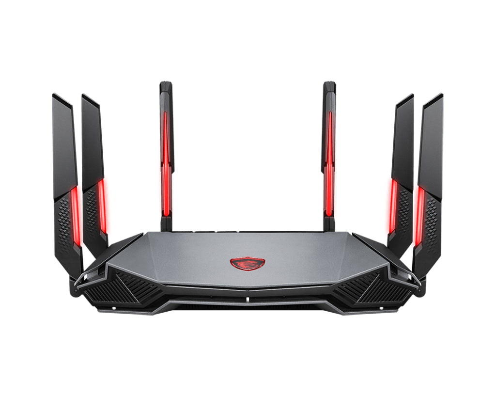  D www.electricalstuff.se ElectricalStuff.se   MSI RADIX AXE6600 WIFI 6E TRI-BAND trådlös router Gigabit Ethernet Dual-band (
