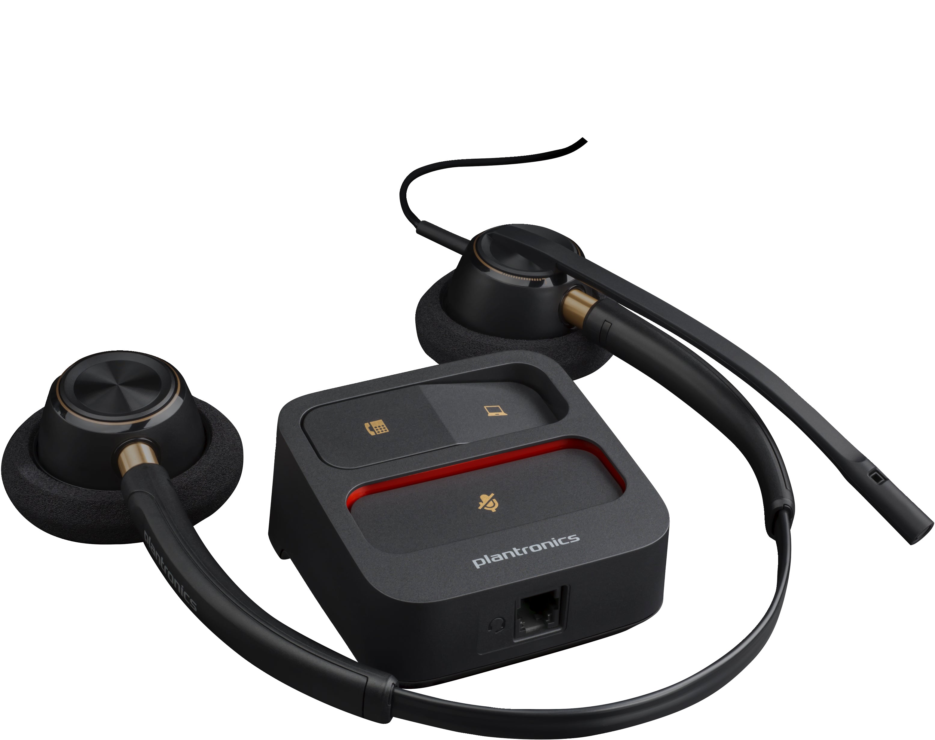  naural Headset +Quick Disconnect www.electricalstuff.se ElectricalStuff.se   POLY EncorePro 520 Binaural Headset +Quick Disc