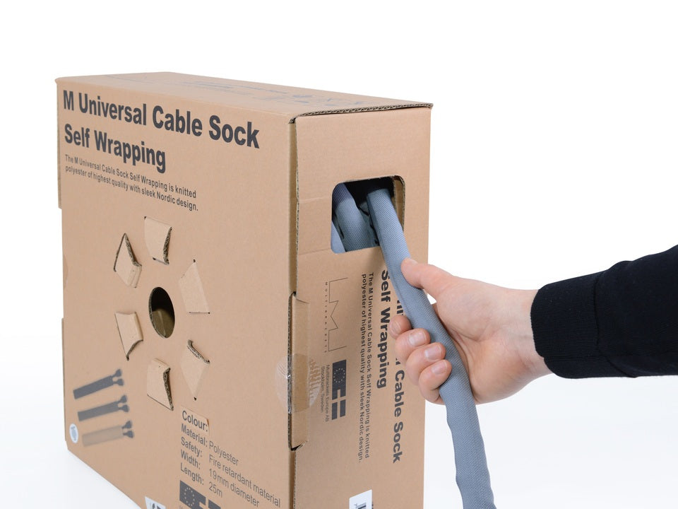  203 kabelmantel Vit Multibrackets 4203 7350022734203 Kabelmantlar   4203 www.electricalstuff.se ElectricalStuff.se   Multibr