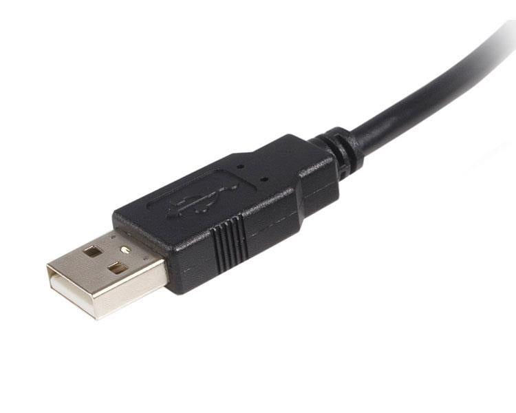  StarTech.com USB2HAB50CM 0065030845502|065030845502 USB-Kablar   0.5m, USB 2.0 A/USB 2.0 B, M/M www.electricalstuff.se Elect