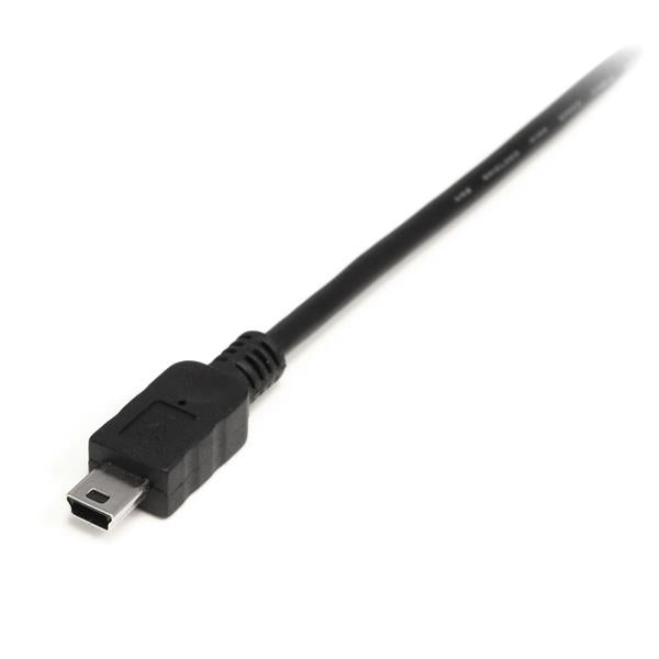  e   StarTech.com 0.5m USB/Mini USB USB-kablar USB 2.0 0,5 m USB A Mini-USB B Svart StarTech.com USB2HABM50CM 0065030845571|0