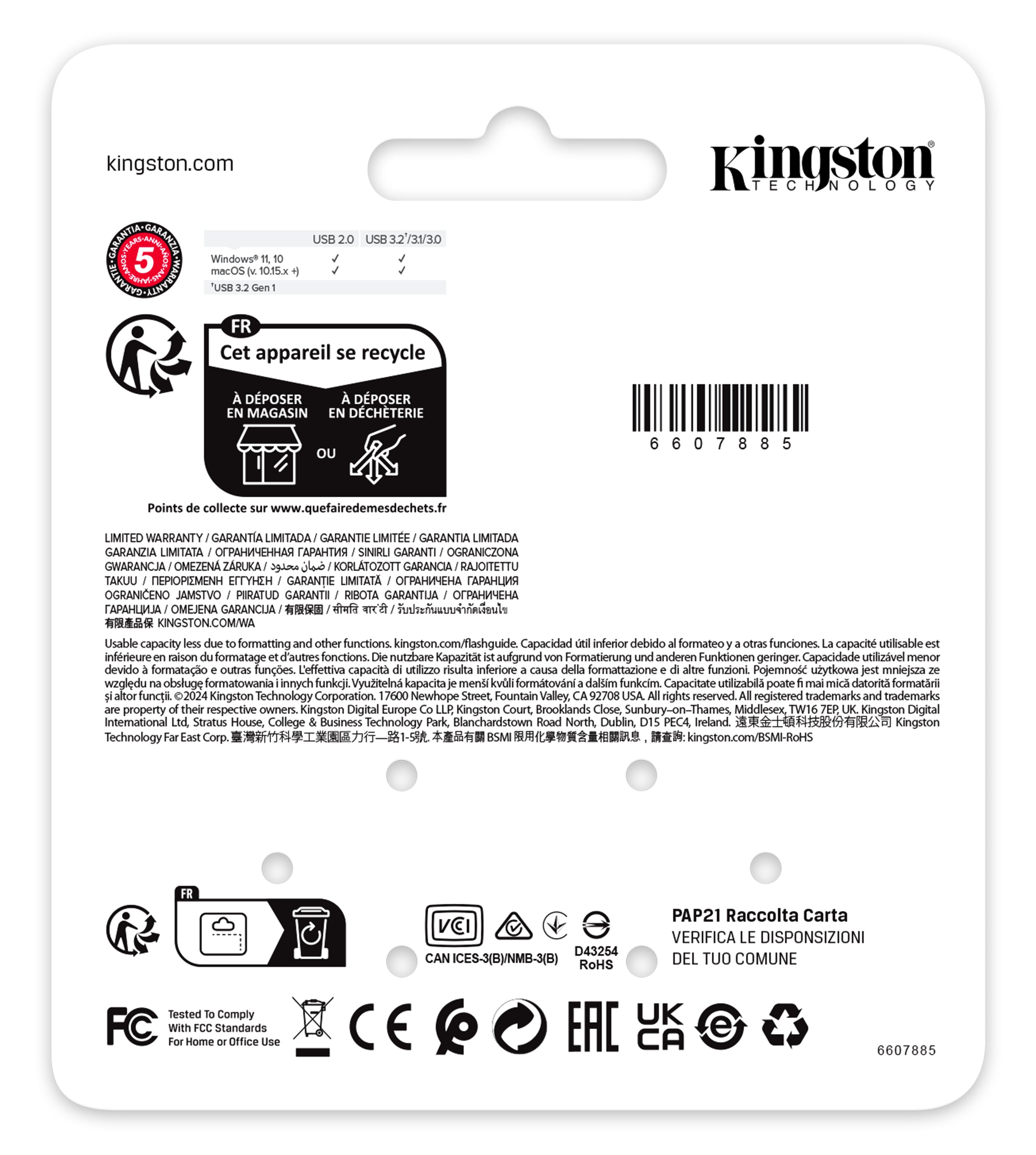  alStuff.se   Kingston Technology DataTraveler SE9 G3 USB-sticka 64 GB USB Type-A 3.2 Gen 1 (3.1 Gen 1) Svart Kingston Techno