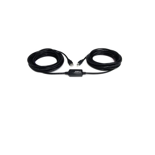  Stuff.se   StarTech.com 10 m aktiv USB 2.0 A- till B-kabel - M/M StarTech.com USB2HAB30AC 0065030845137|065030845137|0012305
