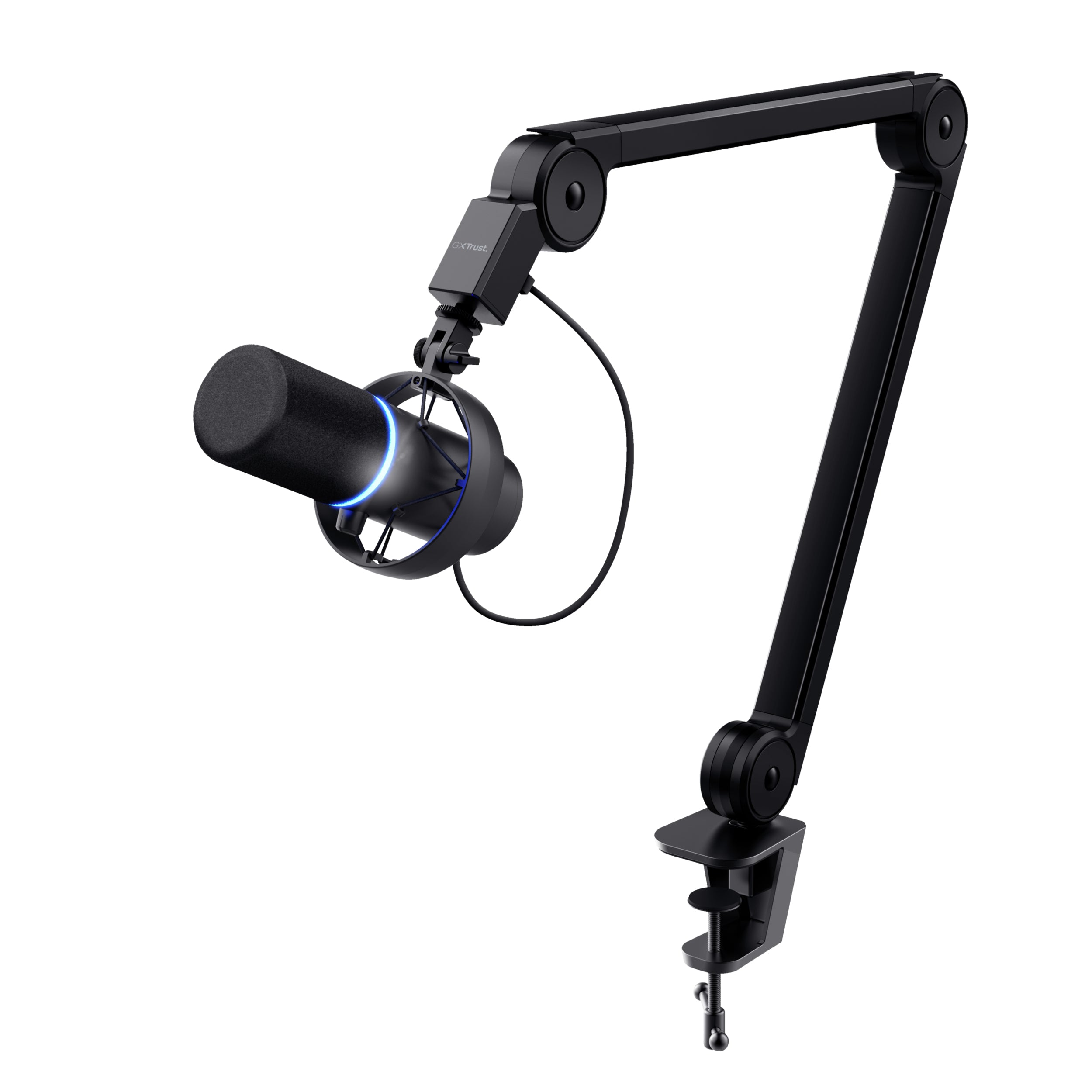  www.electricalstuff.se ElectricalStuff.se   Trust GXT 255+ Onyx Svart Mikrofon till PC Trust 24354 8713439243543 Mikrofoner 