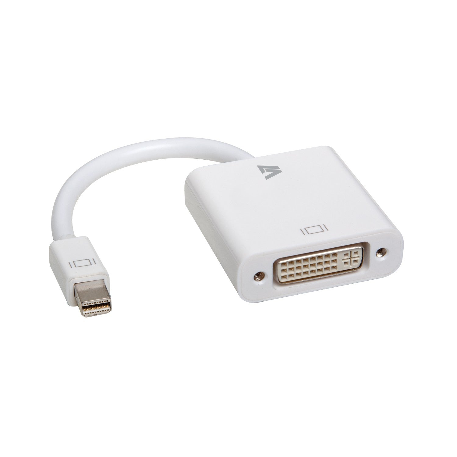  www.electricalstuff.se ElectricalStuff.se   V7 CBL-MD1WHT-5E videokabeladapter 0,17 m mini DisplayPort DVI-D Vit V7 CBL-MD1W