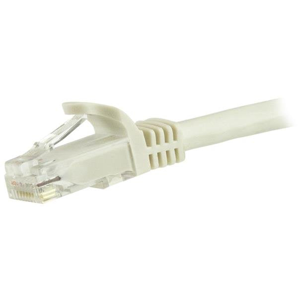   N6PATC5MWH 0065030855747|065030855747 Nätverkskablar   Cat6-patchkabel med hakfria RJ45-kontakter – 5 m, vit www.electrical