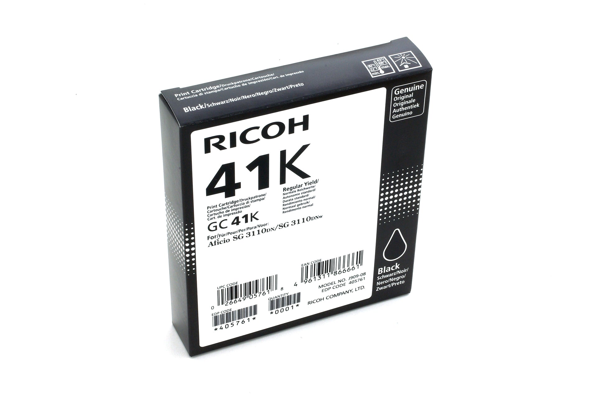  405761 0026649057618|026649057618|4961311866661 Bläckpatroner   405761 www.electricalstuff.se ElectricalStuff.se   Ricoh 405