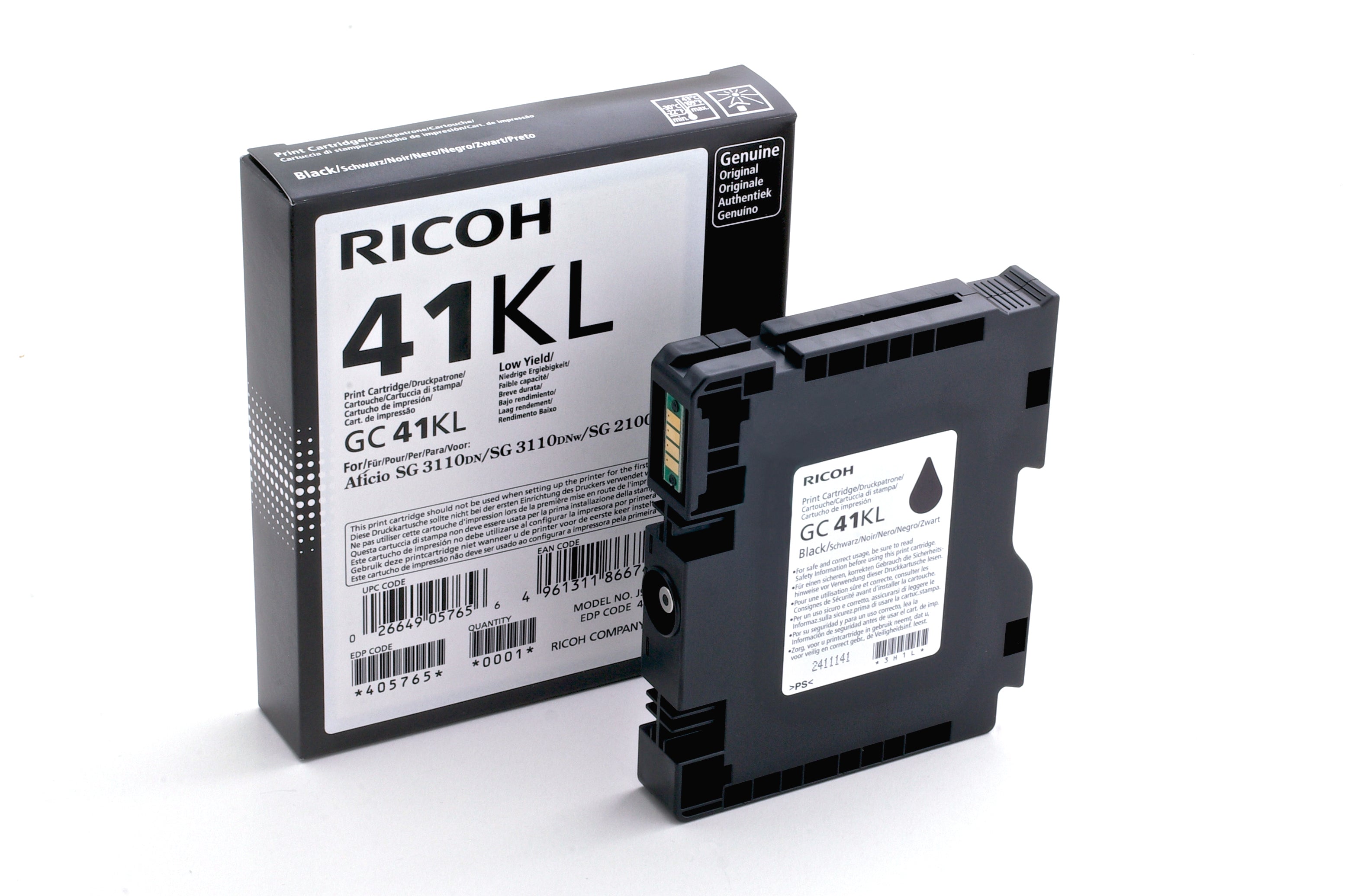 www.electricalstuff.se ElectricalStuff.se   Ricoh 405765 bläckpatroner 1 styck Original Svart Ricoh 405765 4961311866746 Blä