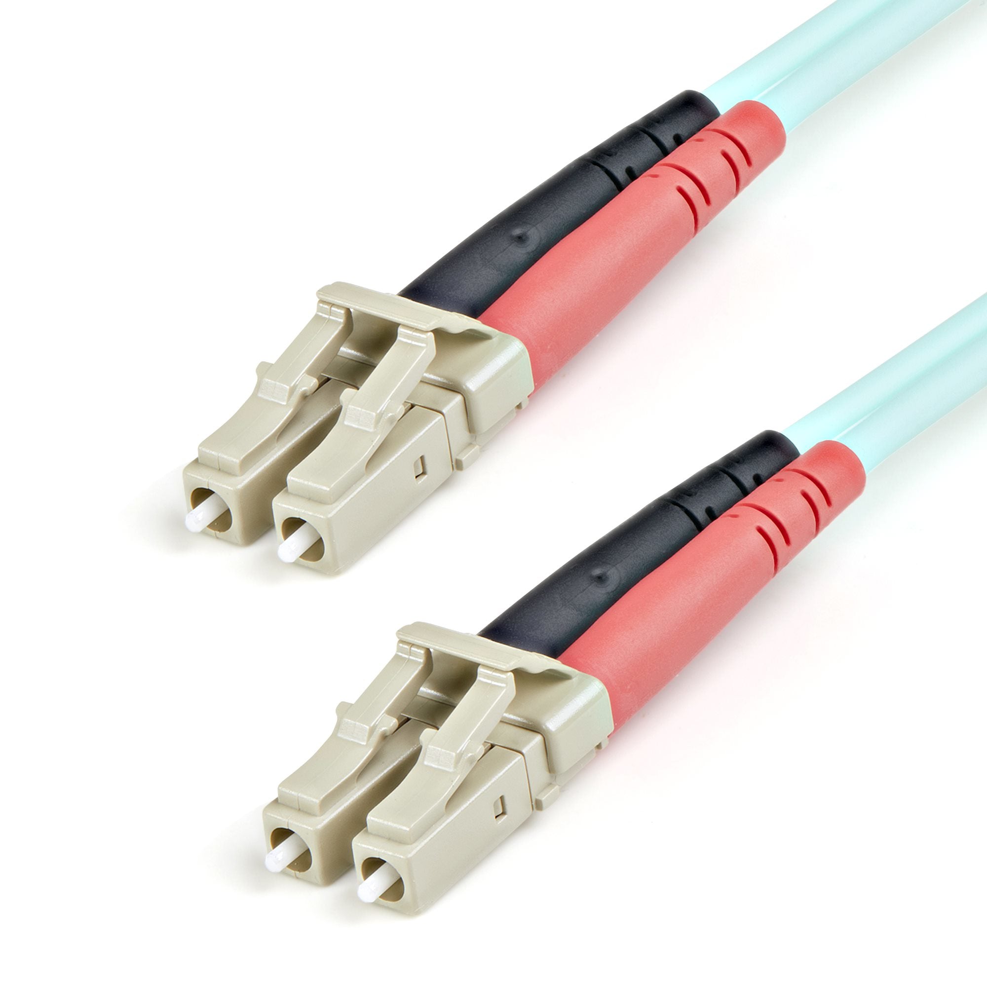  www.electricalstuff.se ElectricalStuff.se   StarTech.com Fiberoptisk kabel - 10 Gb Aqua - multiläge duplex 50/125 - LSZH - L