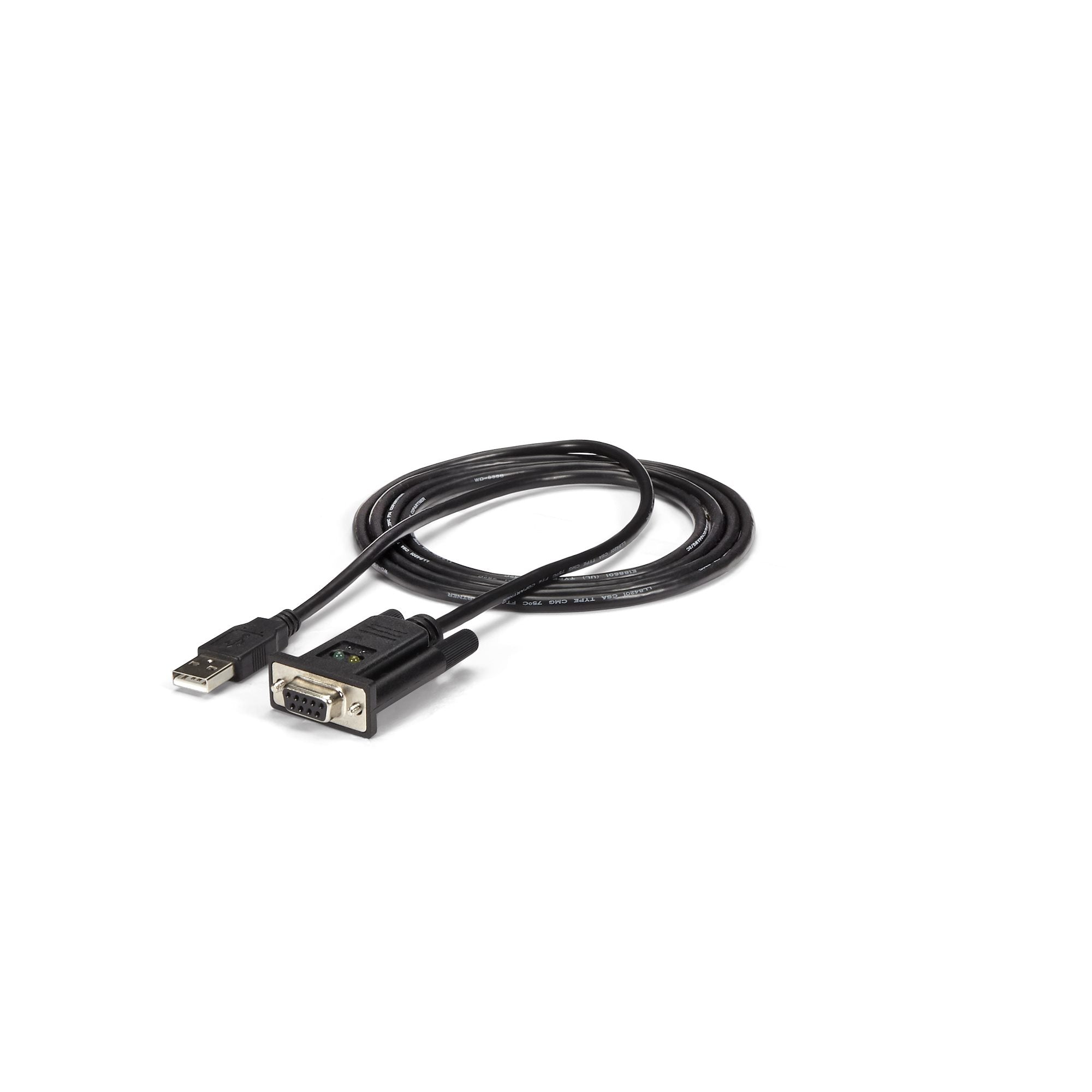  www.electricalstuff.se ElectricalStuff.se   StarTech.com USB till nollmodem RS232 DB9 seriell DCE-kabeladapter med 1 port oc