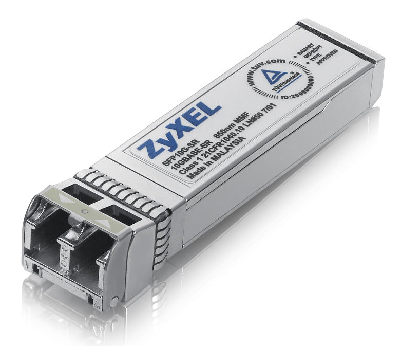  www.electricalstuff.se ElectricalStuff.se   Zyxel SFP10G-SR transceiver-moduler för nätverk Fiberoptik 10000 Mbit/s SFP+ 850