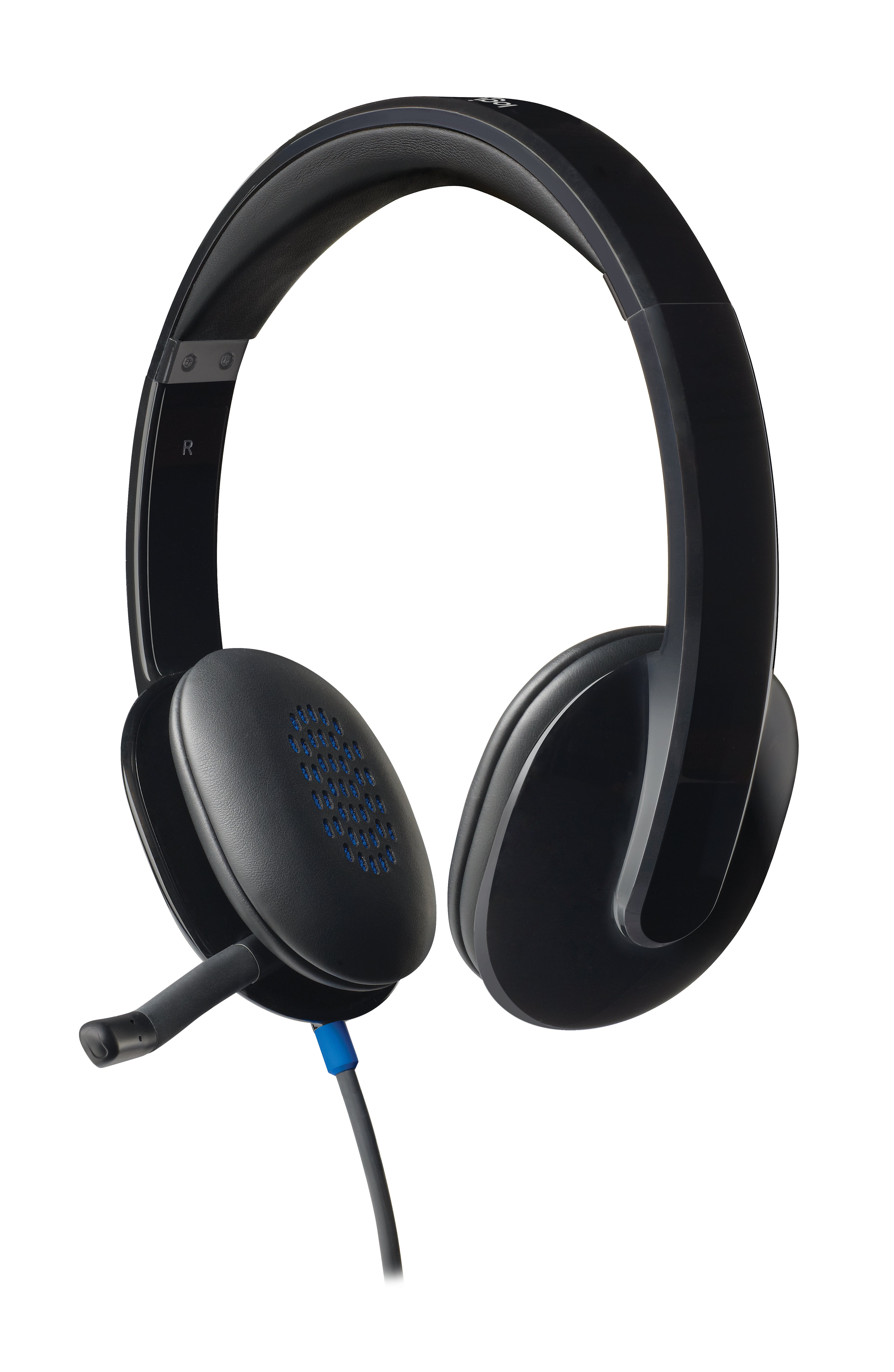 abel Huvudband Kontor/callcenter USB Type-A Svart Logitech 981-000480 5099206038868 Hörlurar och Headsets   H540 www.electri