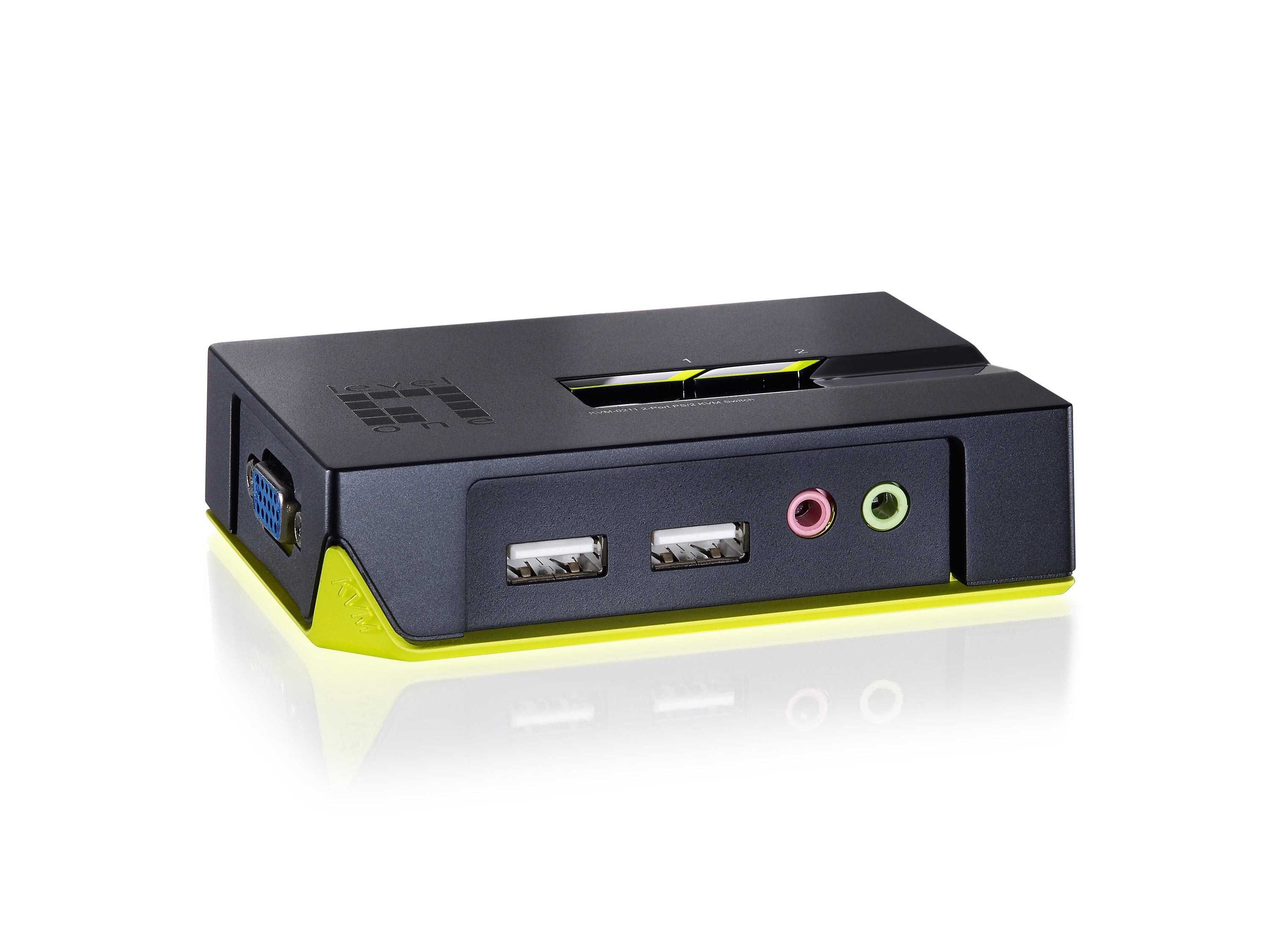  www.electricalstuff.se ElectricalStuff.se   LevelOne KVM-0221 KVM-switchar Svart, Grön LevelOne KVM-0221 4015867137857|40158