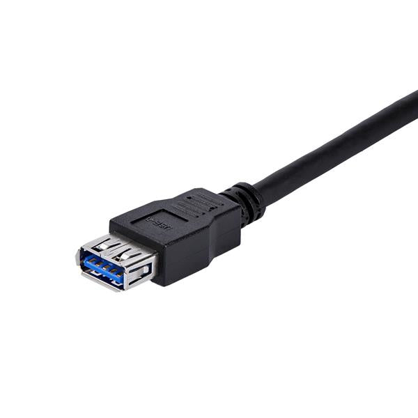  alStuff.se   StarTech.com USB3SEXT1MBK USB-kablar USB 3.2 Gen 1 (3.1 Gen 1) 1 m USB A Svart StarTech.com USB3SEXT1MBK 006503