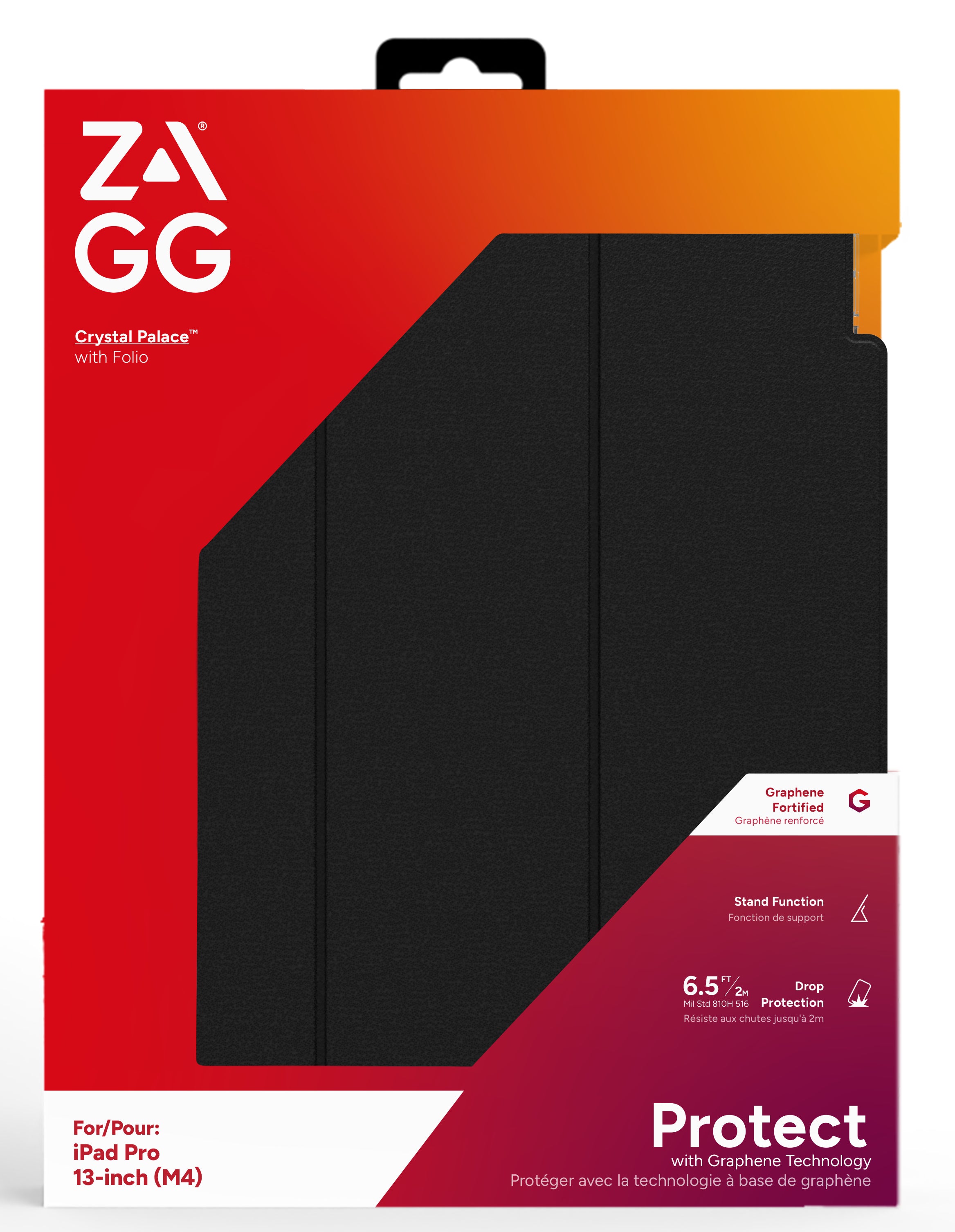  icalStuff.se   ZAGG Crystal Palace Folio 33 cm (13") Transparent ZAGG 702314336 0840390311696|840390311696 Ipad-Fodral   Cry