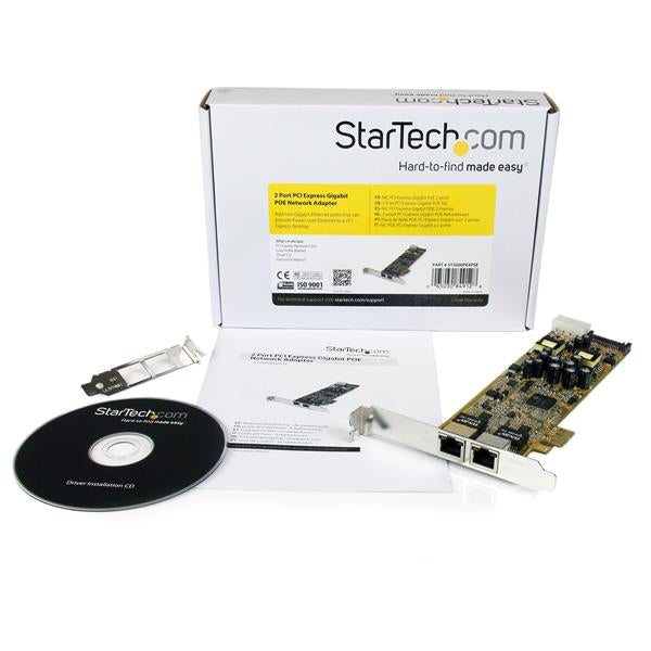  91286|650308491286 Nätverkskort   Dual Port PCI Express Gigabit Ethernet PCIe Network Card Adapter - PoE/PSE www.electricals