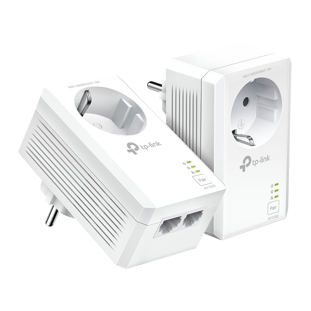  www.electricalstuff.se ElectricalStuff.se   TP-Link TL-PA7027P KIT PowerLine-nätverksadapter 1000 Mbit/s Nätverksansluten (E