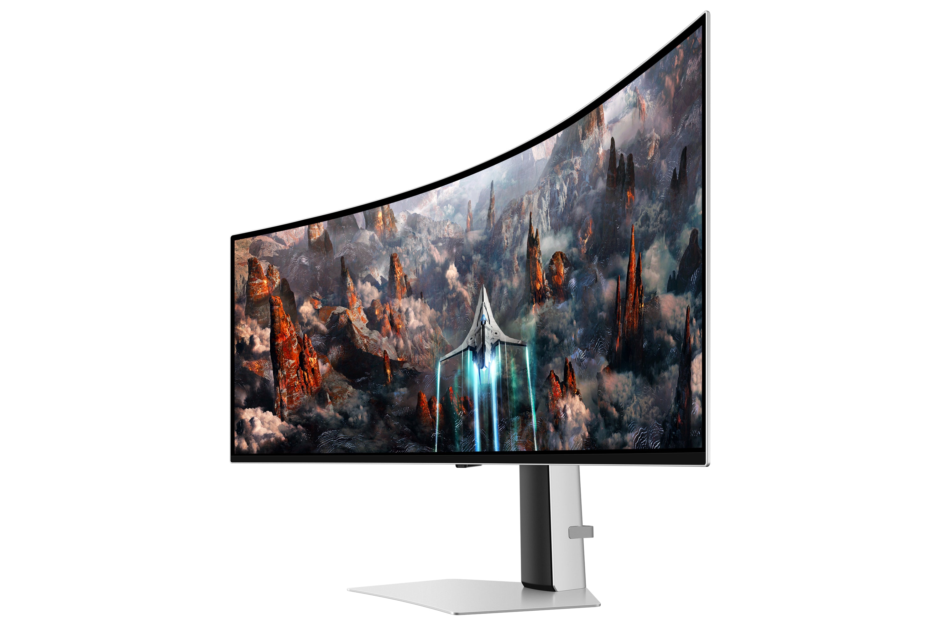  icalstuff.se ElectricalStuff.se   Samsung G93SC platta pc-skärmar 124,5 cm (49") 5120 x 1440 pixlar Dual QHD OLED Silver Sam