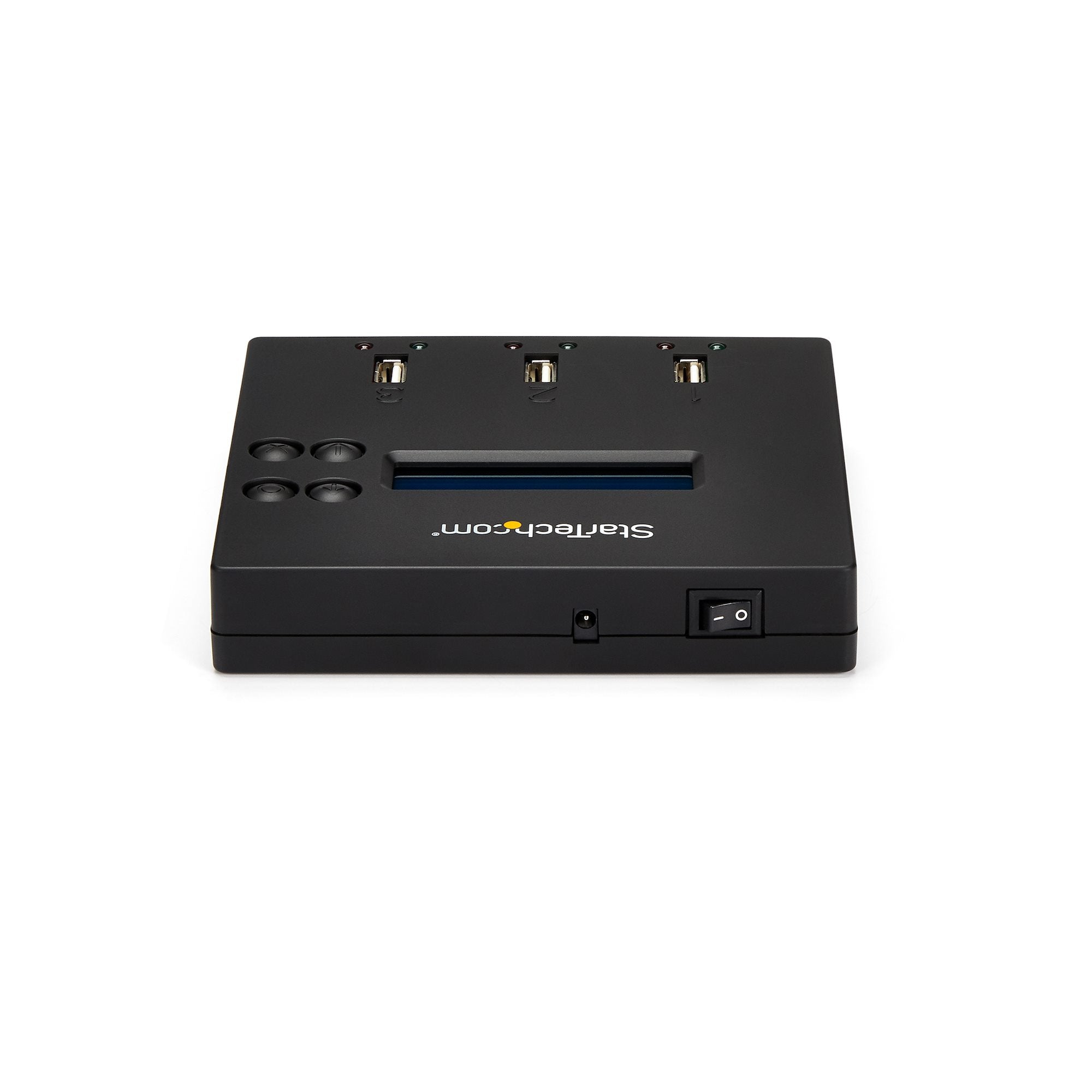  ra USB-minnen, kopiering av system, filer och hela hårddiskar vid 1,5 GB/min, radering i ett och tre steg, LCD-bildskärm Sta