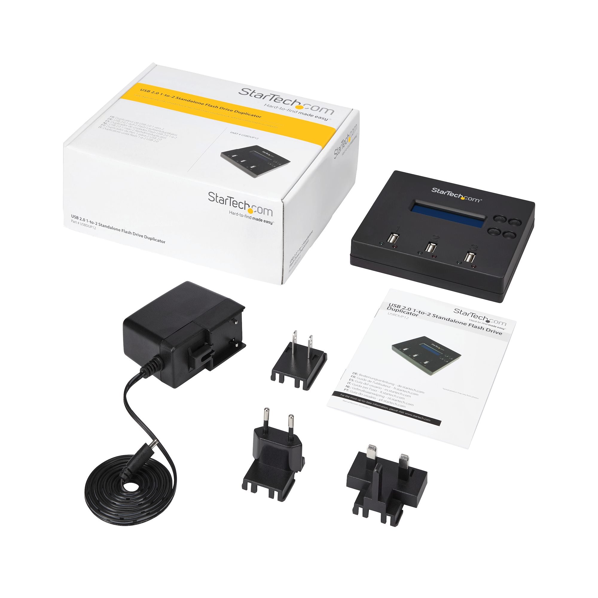  opierare   Fristående 1 till 2 USB-duplikator och -raderare, kopiering av flera USB-minnen, kopiering av system, filer och h