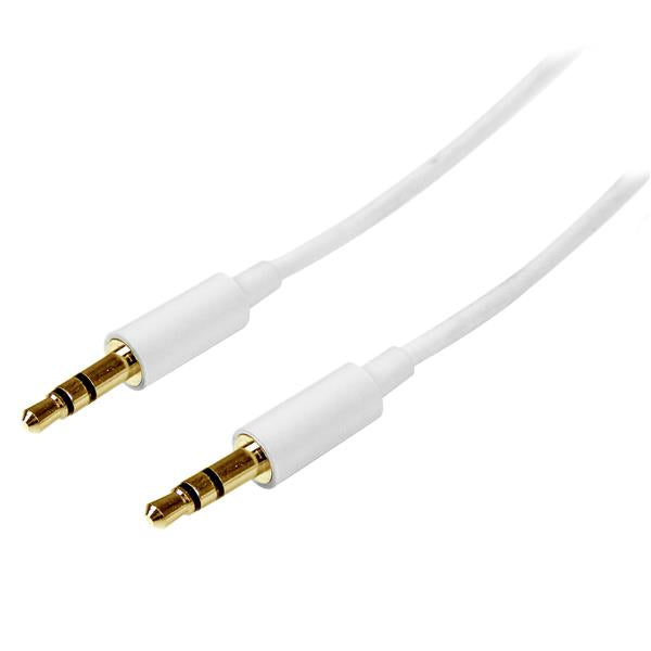  www.electricalstuff.se ElectricalStuff.se   StarTech.com MU2MMMSWH ljudkabel 2 m 3,5mm Vit StarTech.com MU2MMMSWH 0065030850