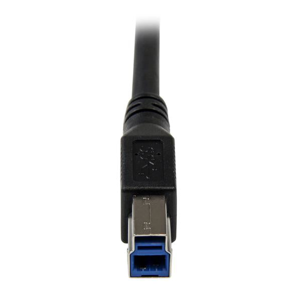   3.0A - USB 3.0B, 1m www.electricalstuff.se ElectricalStuff.se   StarTech.com USB 3.0A - USB 3.0B, 1m USB-kablar USB 3.2 Gen