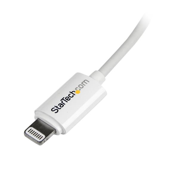   Apple MFi-Certifierad - Lång 2 m - Svart StarTech.com USBLT2MW 0065030850681|065030850681|0803982813749|803982813749 Belysn
