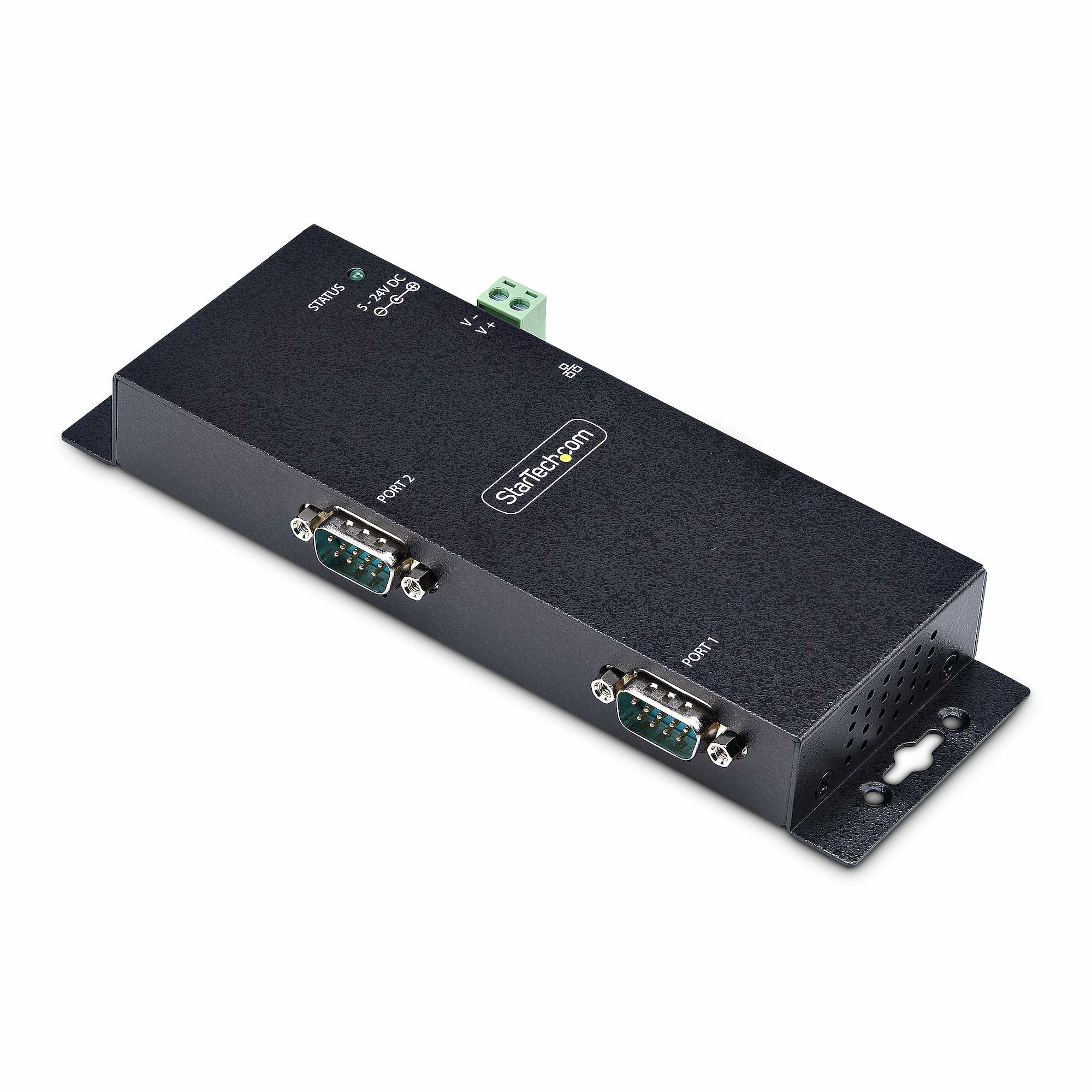  www.electricalstuff.se ElectricalStuff.se   StarTech.com 2-ports seriell till Ethernet-adapter, seriell IP-enhetsserver för 