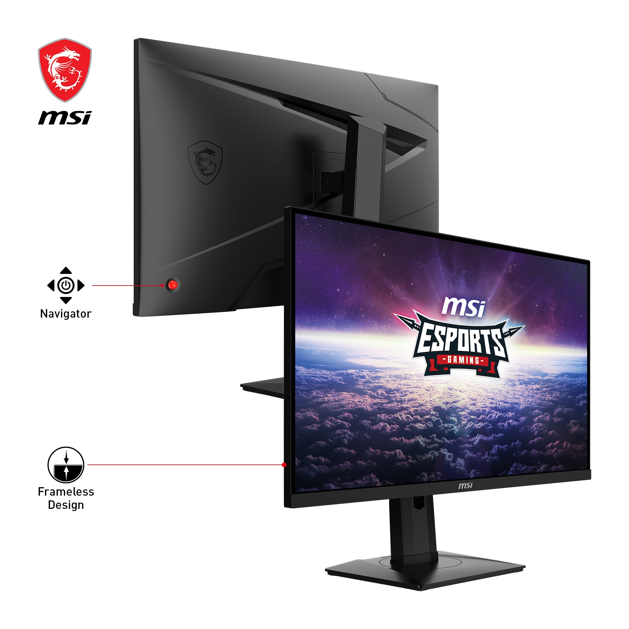   platta pc-skärmar 68,6 cm (27") 2560 x 1440 pixlar Wide Quad HD LCD Svart MSI G274QPXDE 4711377032063 Platta Pc-Skärmar   G