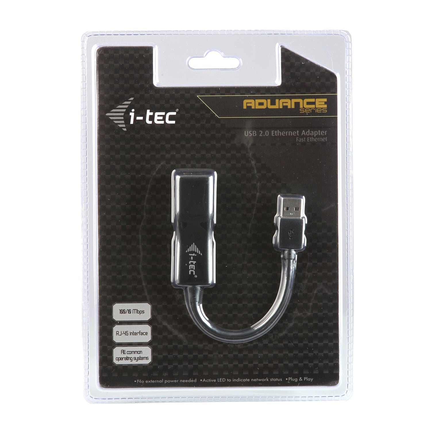  rkskort Ethernet 100 Mbit/s i-tec U2LAN 8595611700255 Nätverkskort Advance  U2LAN www.electricalstuff.se ElectricalStuff.se 