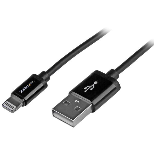  -certifierad - 1 m - Svart StarTech.com USBLT1MB 0065030850582|065030850582|0617407493030|617407493030 Belysningskablar   US