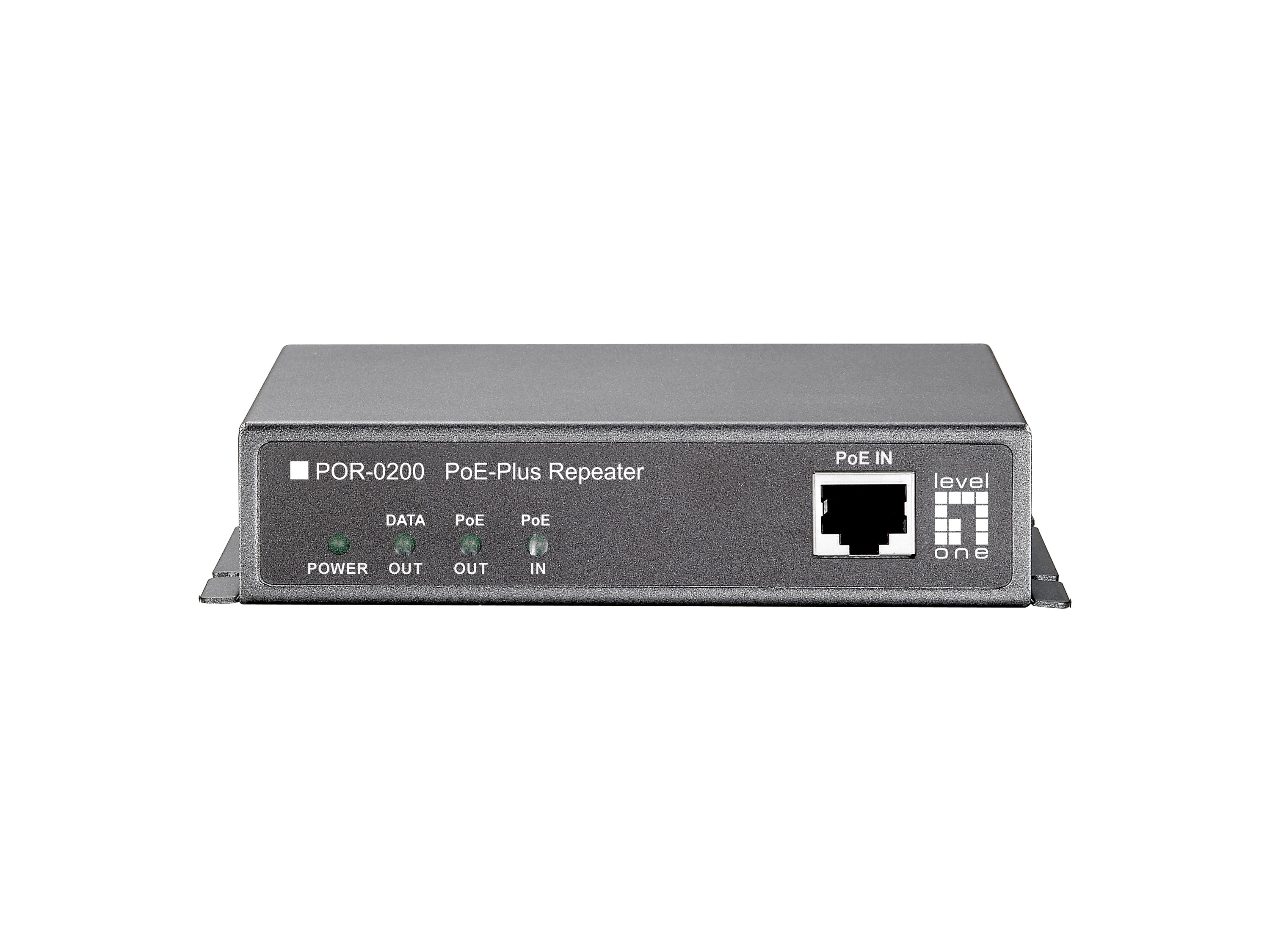  Nätverksrepeater Svart LevelOne POR-0200 4015867185575 Nätverksförlängare   POR-0200 www.electricalstuff.se ElectricalStuff.