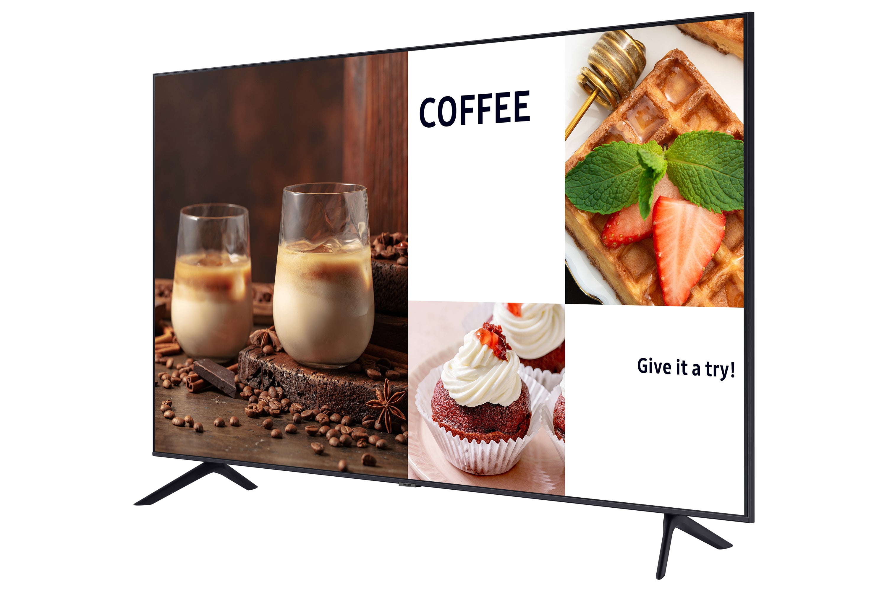   för digital skyltning 109,2 cm (43") LED Wi-Fi 4K Ultra HD Svart Inbyggd processor Tizen Samsung LH43BECHLGUXEN 88060949626