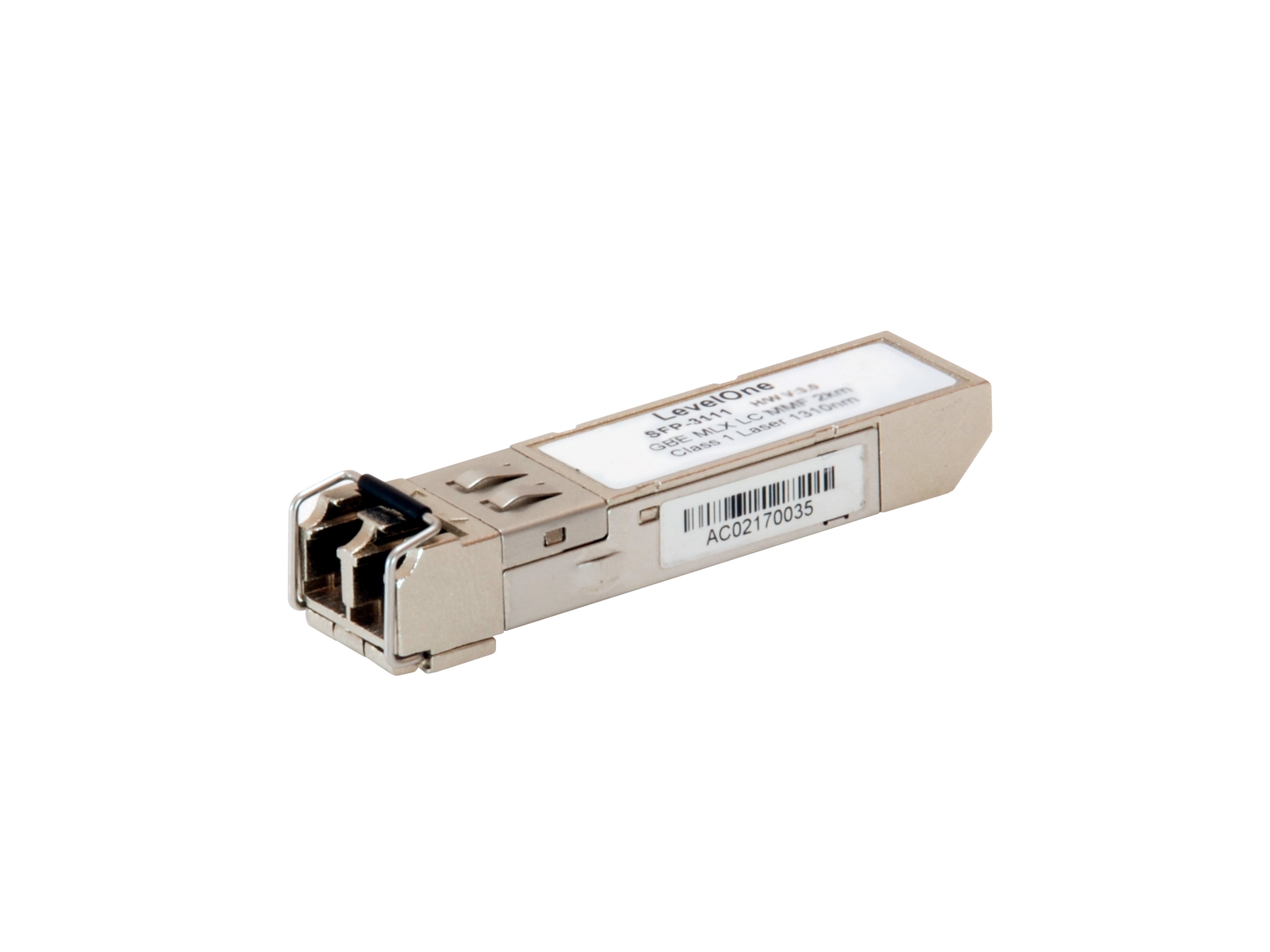  www.electricalstuff.se ElectricalStuff.se   LevelOne SFP-3111 transceiver-moduler för nätverk Fiberoptik 1250 Mbit/s 1310 nm
