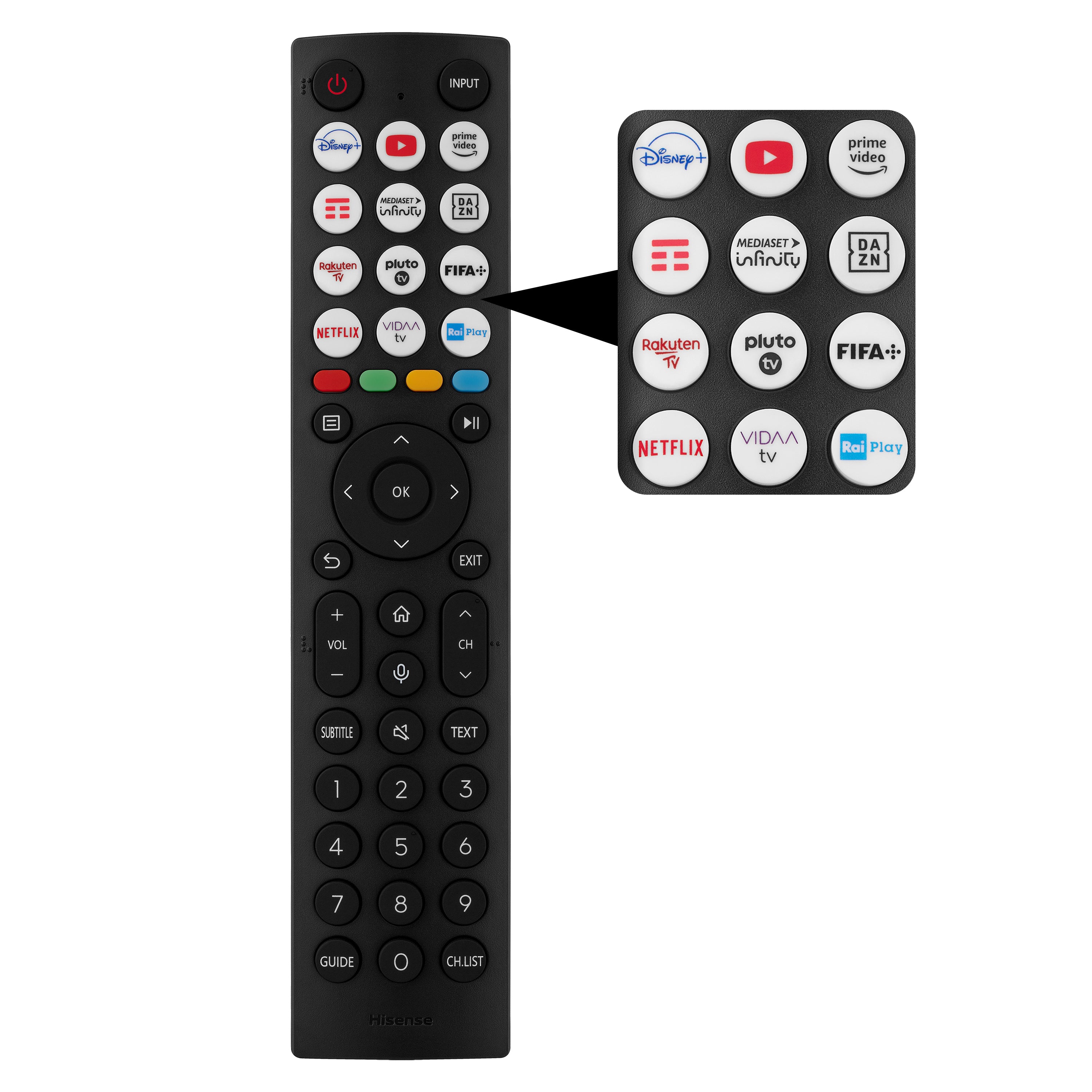  Svart 300 cd/m² Hisense 55A6K 6942147491119 TV-apparater   55A6K www.electricalstuff.se ElectricalStuff.se   Hisense 55A6K T