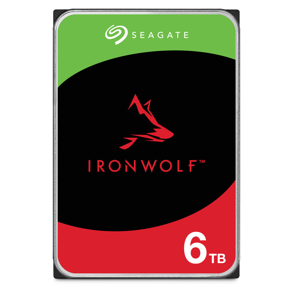  www.electricalstuff.se ElectricalStuff.se   Seagate IronWolf ST6000VN006 interna hårddiskar 6 TB 5400 RPM 256 MB 3.5" Serial