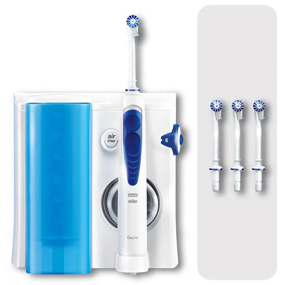  www.electricalstuff.se ElectricalStuff.se   Oral-B Oxyjet Vuxen Roterande och oscillerande tandborste Vit Oral-B 841396 8006
