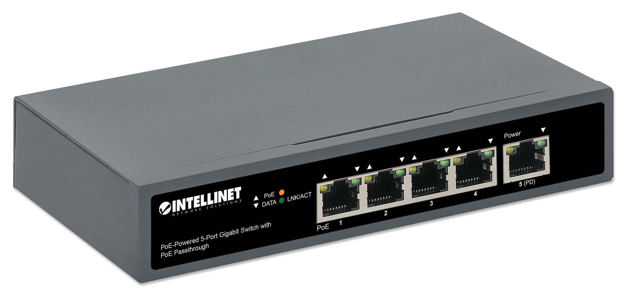  ing via Ethernet (PoE) stöd Intellinet 561808 0766623561808|766623561808 Nätverksswitchar   561808 www.electricalstuff.se El