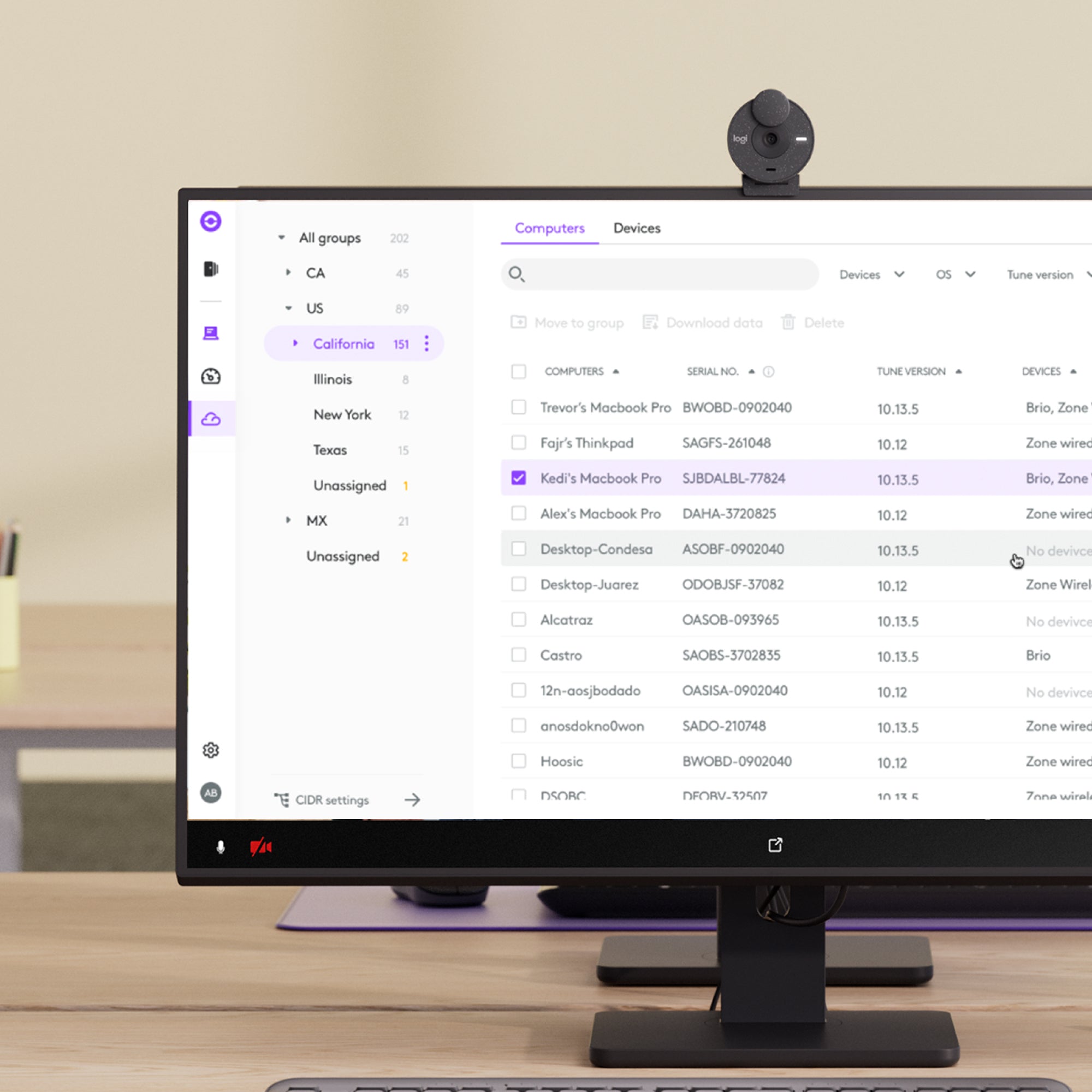  1920 x 1080 pixlar USB-C grafit Logitech 960-001469 5099206106161 Webbkameror   Brio 305 www.electricalstuff.se ElectricalSt
