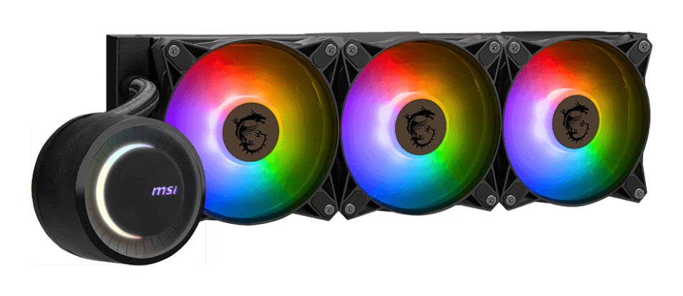  kit 12 cm Svart MSI MAG CORELIQUID E360 4711377115735 Kylsystem för Datorer   MAG CORELIQUID E360 www.electricalstuff.se Ele