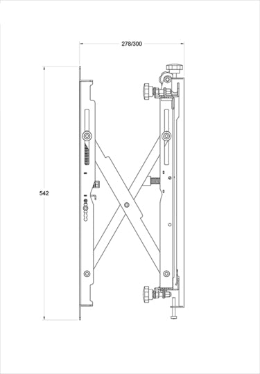  skärm 177,8 cm (70") Svart Multibrackets 0568 7350073730568 Fästen för Skyltningsskärmar   0568 www.electricalstuff.se Elect