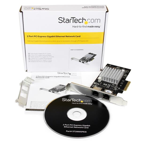  Ethernet 2000 Mbit/s StarTech.com ST2000SPEXI 0065030852739|065030852739|7426901040076 Nätverkskort   ST2000SPEXI www.electr