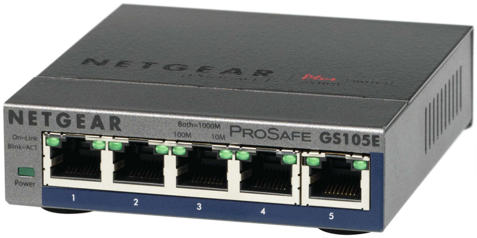  1000) Grå NETGEAR GS105E-200PES 0606449101522|606449101522|5054484570943|0240049101522|240049101522 Nätverksswitchar   GS105