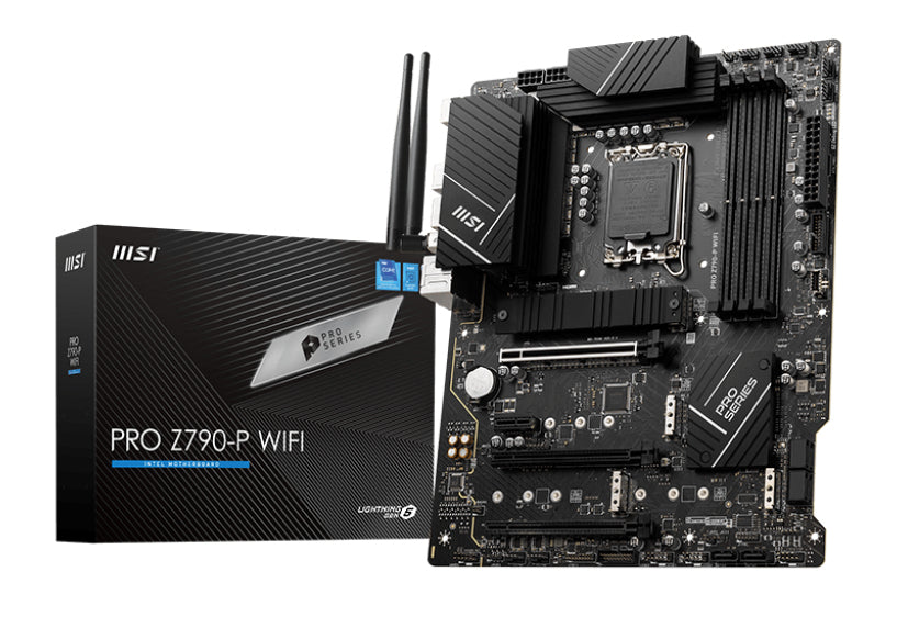  www.electricalstuff.se ElectricalStuff.se   MSI PRO Z790-P WIFI moderkort Intel Z790 LGA 1700 ATX MSI PRO Z790-P WIFI 471137