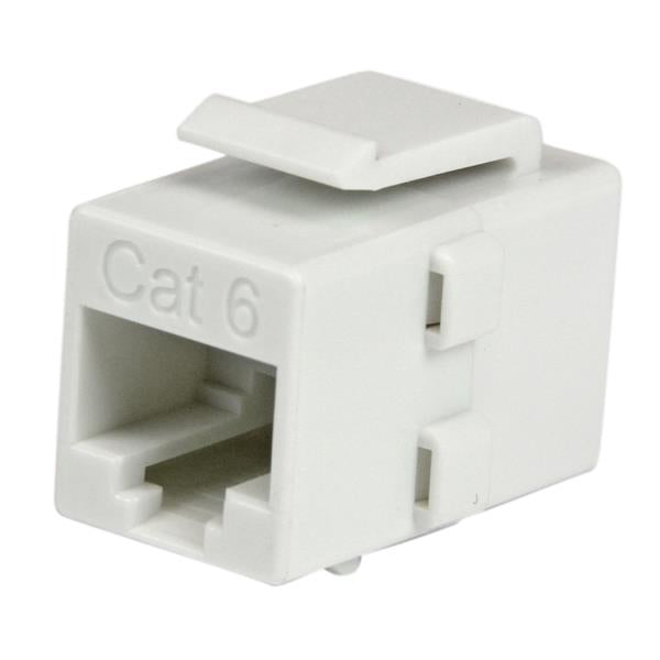  www.electricalstuff.se ElectricalStuff.se   StarTech.com Vit Cat 6 RJ45-nätverkskopplare med Keystone-kontakt – F/F StarTech