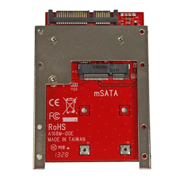  rt/Adapters   mSATA-SSD till 2,5" SATA-adapter-konverterare www.electricalstuff.se ElectricalStuff.se   StarTech.com mSATA-S