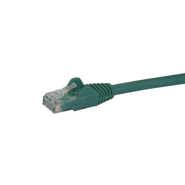  m N6PATC2MGN 0065030856591|065030856591 Nätverkskablar   Cat6-patchkabel med hakfria RJ45-kontakter – 2 m, grön www.electric